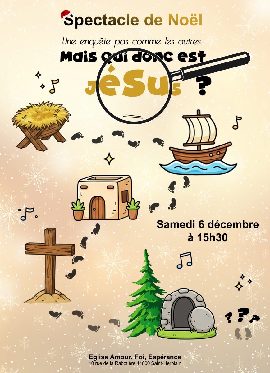 fête de noël 2025, mais qui est donc Jésus ?